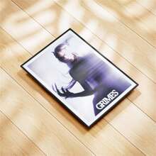 1 Pc Grimes Purple Gradient Scanline Effect Poster, Wall Art, Wall Decoration, Canvas Print, Oil Painting Poster, Modern Minimalist Style Print, Living Room And Room Decoration, Bathroom Decoration, Ideal Gift, No Frame ﻿