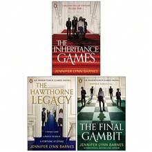 The Inheritance Games Series 3 Books Collection Set By Jennifer Lynn Barnes (The Inheritance Games, The Hawthorne Legacy & The Final Gambit) - White - View 3