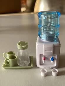 1 件 1:12 娃娃屋微型饮水机、微型食物游戏场景模型、微型逼真 DIY 微型模型场景、微型逼真水壶套装、桌面微型饮水机、微型厨房微型食物游戏模型、娃娃屋配件微型逼真饮水机、过家家玩具微型饮水机摄影道具、微型景观装饰 - 彩色 - 查看 13