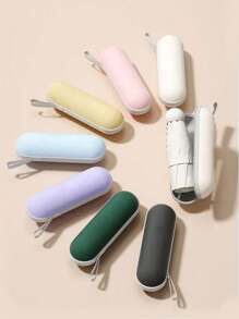 1pc Portable Mini Pocket Umbrella, Multi-Color Foldable, Compact Travel Umbrella, Rainy And Sunny Dual-Use Umbrella, Small Pocket Mini Umbrella, Uv Sun Rain Umbrellas For Backpack, Protection Mini Umbrella For Sun And Rain, Portable Pocket Umbrella With Uv Coating, Back-To-School Season And Travel Essentials