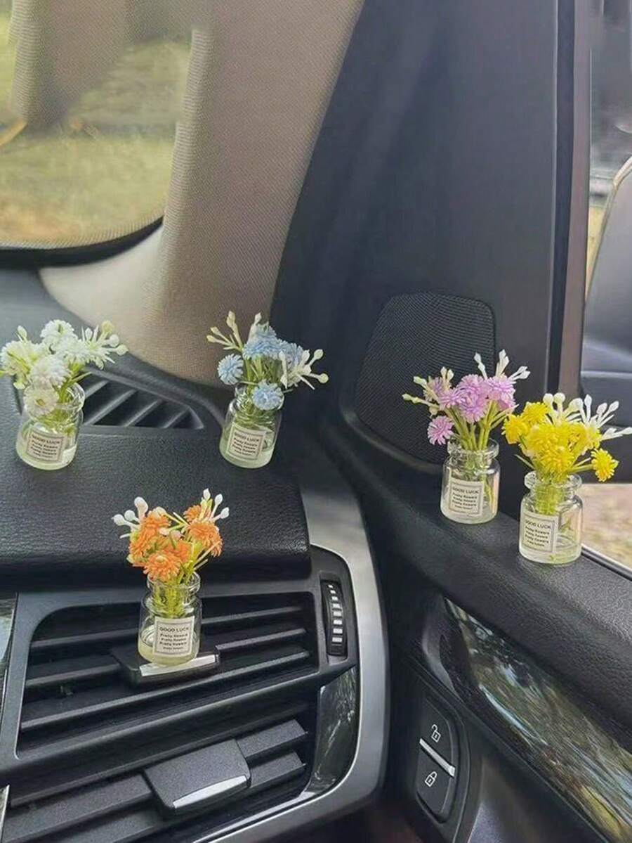 Thiết yếu cho xe hơi, Dễ thương, Đồ trang trí nội thất xe hơi, Phụ kiện nội thất xe hơi, Trang trí nội thất xe hơi ấm áp, Chữa bệnh, Trang trí cửa gió xe hơi, Bình hoa thơm bầu trời đầy sao, Trang trí nước hoa cao cấp cho xe hơi của phụ nữ, Hoa giả dễ thương