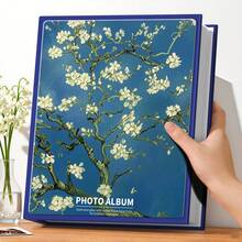 6-Inch 200-Pocket High Capacity Photo Album Book, Memo Album