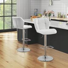 Sgabelli bar - Marrone - Pelle - Visualizzare 11