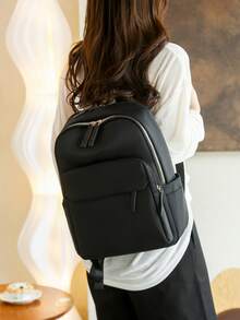 Waterproof Large Capacity Backpack, Versatile And Fashionable