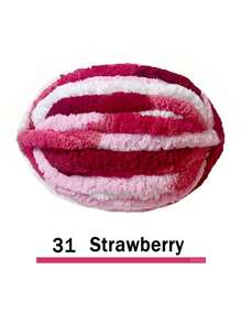 500克/250克超粗雪尼尔纱线，直径2厘米 - DIY手工编织毯，毛绒质感，厚实柔软的聚酯纤维，适合钩织舒适的枕头、毯子、地毯、宠物床、宠物窝、围巾、帽子、斜挎包等。