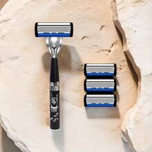 Luxury Men's Razor With Anti-Slip Handle, Sharp And Smooth Stainless Steel Blade, Painless Shaving. A Must-Have Razor For Men