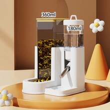 1pc Hamster Water Bottle Feeder, Large Capacity Multi-Function Food Bowl For Hamsters - Multicolor - View 7