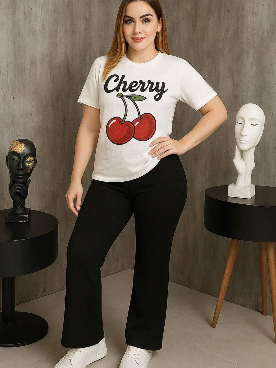 Outfit  Conjunto  Look urbano  Moda casual  Estilo moderno Prenda suelta  Estilo relajado Pantalón animal print oversized - Negro - Ver 1