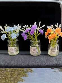 Thiết yếu cho xe hơi, Dễ thương, Đồ trang trí nội thất xe hơi, Phụ kiện nội thất xe hơi, Trang trí nội thất xe hơi ấm áp, Chữa bệnh, Trang trí cửa gió xe hơi, Bình hoa thơm bầu trời đầy sao, Trang trí nước hoa cao cấp cho xe hơi của phụ nữ, Hoa giả dễ thương - Nhiều - Xem 4