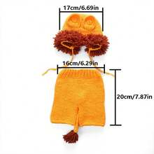 Yellow Little Lion Baby Gift Newborn Photography Cartoon Commemorative Clothes Baby Shower Family Decorations Gifts Baby Shower Easter Gift Things For Girls/Boys