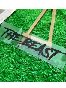 1PC Beast Text Waterproof, UV-Resistant, High-Temperature-Resistant Car Decals Suitable For Covering Scratches On Car And Motorcycle Bodies, Bumpers, Fuel Tanks, And Triangular Windows, As Well As For Personalized Decorative Decals.