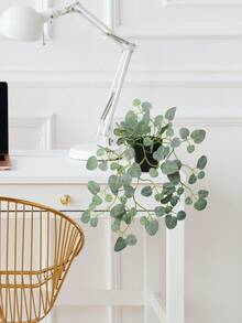 1 Stück 30CM(H) künstliche Fake Pflanze künstlicher Efeu in Topf, mit schwarzem Blumentopf, für Zuhause, Badezimmer Wandregal, Bücherregal, Innen- und Außendekoration, Valentinstag Geschenk, hervorragende Geschenkwahl