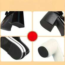 1 Roll Thick Non-Slip Wear-Resistant Sole Stickers - Anti-Scratch High Heels, Sports Shoes And Sandals - Noiseless, Odorless, Black Textured Surface For Enhanced Grip, Footwear Accessories