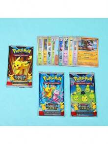 Pokemon Of New Pokemon Cards, Game Cards, Pokemon Cards, Limited Edition Shiny Cards, Random 10 Pack (Packaging Random)