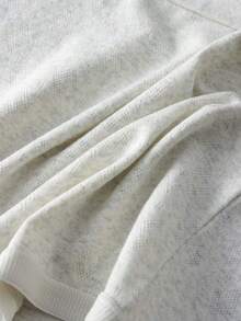 4 Peças de Calcinhas de Algodão Macias e Confortáveis para Mulheres, Cor Sólida com Elástico na Perna, Design com Estampa de Letras