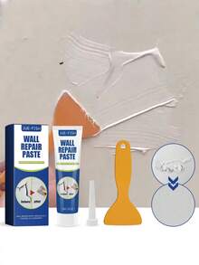 Wall Repair Paste, White Household Wall Crack Filler Paste To Cover Mold Stains And Refresh - Multicolor - View 2