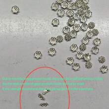 50 chiếc mũ ngọc trai hoa hai lớp, mũ hạt hoa rỗng, phụ kiện trang sức tự làm đa năng, thích hợp cho hoa tai, mặt dây chuyền, vòng cổ, vòng tay, đồ thủ công - Nhiều màu - Xem 5