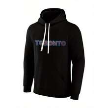 Men's Vintage Toronto #27 Hoodie - Loose Fit Pullover Sweatshirt With Back Number Emblem, Thick Non-Stretch Fabric For Sports & Everyday Casual - Christmas Gift For Him, Couples (Machine Washable), Streetwear Fashion, Sporty Design, Cozy Material, Hooded Sweater, Urban Streetwear
