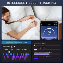 2025 NEW Smart Ring Fitness Tracker For Women Men,Smart Ring With Display Screen Health Tracker And Touch Button, Bluetooth Connection Health Monitor Tracks Heart Rate/Blood Oxygen/Sleep/Sports Activities, IP68 Waterproof (Gold, 8#) - Gold - View 6