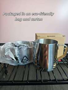 不锈钢牛奶起泡壶，适用于咖啡艺术、学校用品、返校