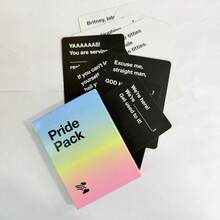 Jogos de Natal Cartas Contra: Pacote de Nostalgia dos Anos 90, Pacote de Orgulho, Pacote Universitário, Pacote de Catástrofe Climática, Pacote do Pai, Pacote de Cartões de Imagem 1,2,3, Pacote de Ficção Científica, Pacote de Guerras Culturais, Pacote da World Wide Web, Pacote Geek, Pacote Assustador, Pacote de Fantasia • Mini Expansão Jogos de Festa de Natal Criativa Cartas