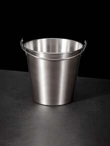 1 件不锈钢冰桶、高品质酒吧用品、香槟桶、迷你炸薯条小吃桶、小型服务桶、不锈钢小吃桶、-Worthy 炸薯条和炸鸡桶、酒吧冰桶、餐厅油炸食品容器冰桶、万圣节和圣诞节派对用品 - 彩色 - 查看 12