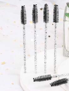 1000 piezas Palitos desechables para delineador de ojos, bobinas para pestañas y cejas, aplicador de máscara de pestañas, adecuado para cejas, extensiones de pestañas y cosméticos para cejas (rosa), maquillaje, barato, decoración de habitaciones, tocador, viajes, dormitorio, accesorios de maquillaje, barato, rellenos de calcetines, maquillaje, herramientas de maquillaje, cosas baratas, regalos, regalos para mujeres, regalos de Navidad