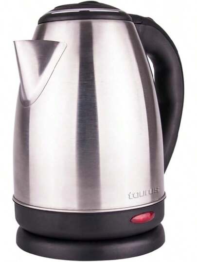 Caront de Tauro|Hervidor eléctrico|Hervidor Inalámbrico|2 litros|1000 vatios|Acero inoxidable|Duradero|Hervir en cuestión de minutos|Base desmontable|Apagado automático