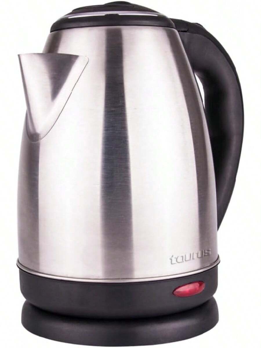 Caront de Tauro|Hervidor eléctrico|Hervidor Inalámbrico|2 litros|1000 vatios|Acero inoxidable|Duradero|Hervir en cuestión de minutos|Base desmontable|Apagado automático - Azul marino - Ver 1