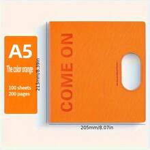 One Book Per Pack, Creative Business Portable Notebook For Meetings & Corporate Gifts, 8.39*8.07 Inch, 200 Pages, 80g, Ideal For Annual Events.