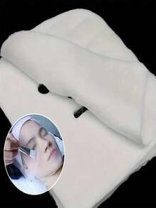 1 pieza Máscara facial suave de gasa - Alta absorción, herramienta de belleza DIY no irritante, adecuada para uso en salón y hogar, esencial para la belleza de las mujeres