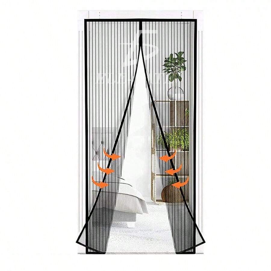 Puerta de pantalla magnética de alta resistencia - Blanco - Ver 1