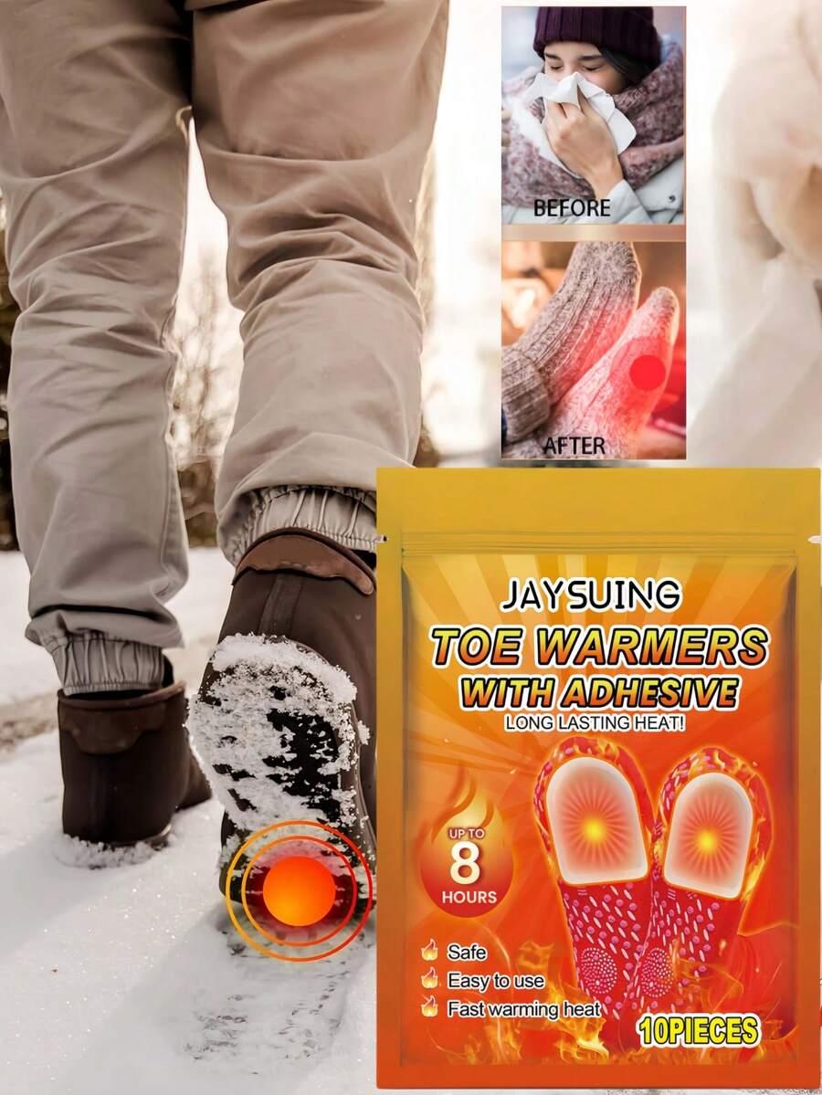 Natural Hand Warmers Are Easy To Activate. Portable Hand Warmers, Foot Warmers And Body Large Hand And Body Warmers Are Super Long-Lasting - Easy, - Air-Activated, Suitable For The Body. Hands & Toes - Odorless Warm - Exercise Big Hands