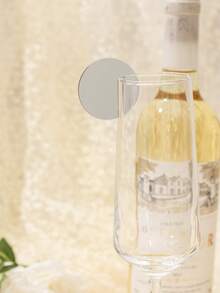 20 Wedding Place Cards, Glass Name Tags, Wine Glass Labels, Champagne Drink Tags, Personalized Drink Pendants, Round Glass Pendants, Gift For Her, Anniversaries, Birthdays, Home, Quiet Luxury Wedding, Bridal Shower Decorations, Chic & Elegant - 彩色 - 查看 9