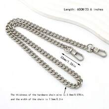 Women's Handbag Accessories Metal Chain, Strap, Shoulder Strap, Handle Chain, Fashionable And High-Quality Bag Chain - Multicolor - View 24