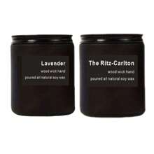 Matte Black Large Candle, Lavender/Sandalwood/Cedar/Jasmine/Red Rose Scented Soy Wax Candle, Unscented Frosted Glass Jar, Ideal Gift For Men & Women, Suitable For Dining Room, Bedroom, Bathroom, Study, Christmas, Thanksgiving, Christmas Eve, Mother's Day, Birthday