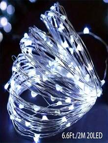 1PC LED Battery Box Copper Light String, Battery Powered, Suitable For Parties, Birthdays, Valentine's Day, Weddings, Anniversaries, Halloween, Christmas, Easter Decorative Atmosphere LED Light String Christmas Decoration XMAS Decor Christmas Tree Gift Decor Thanksgiving Wedding Home Decor Home Decor Fall Decor Autumn Decor Birthday Decorations For Gifts Party Supplies Indoor Outdoor Garden Holiday Festival Decor Halloween Decor Wall Decor Halloween Ornaments