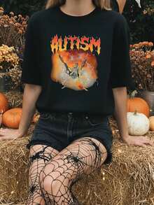 Shhh The Empire Deadpool T-Shirt220g High-Quality Pure Cotton T-Shirt With Minimalist Printing, Soft And Breathable Fabric, Comfortable And Loose, Suitable For All Day Wear, Suitable For Office Casual Wear, Spring And Summer Daily Appearance, Elegant And Youthful Design Ropa De Hombre - 黑色9 - 查看 1