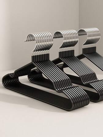 加厚涂层衣架新款超厚成人晾衣架涂层防滑防皱衣架