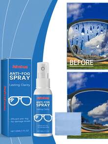 Upgraded Glasses Cleaning Spray, Priority Delivery (Large Ml Upgraded Version) Glasses Cleaning Liquid, Cleaning Spray For Lenses, Mobile Phone LCD Screen And Computer. Multifunctional Portable Cleaning Bottle With Cleaning Brush For Glasses, Sunglasses And Eye Lenses. Eye Cleaner, Glasses Cleaner In Two Styles.