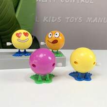 1pc Funny Wind-Up Jumping Vampire Pumpkin Skeleton Halloween Wind-Up Toy, Christmas Santa Gift, Halloween Wind-Up Toy, Christmas Wind-Up Toy, Pumpkin Wind-Up Toy, Skeleton Wind-Up Toy, Halloween Kids Gift, Christmas Santa Gift, Wind-Up Jumping Toy, Holiday Popular Kids Toy, Educational Wind-Up Toy, Kids Wind-Up Toy, Halloween Gag Toy, Christmas Cute Small Gift, Dual-Holiday Themed Kids Toy - Multicolor - View 2