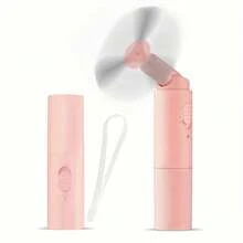 Quạt mini cầm tay gấp gọn di động, sạc USB, điều chỉnh 2 tốc độ, quạt cá nhân cầm tay gấp gọn làm mát lông mi, quạt cầm tay di động dùng ngoài trời mùa hè, phù hợp cho nữ, du lịch, cắm trại và làm mát ngoài trời, dung lượng pin 800mAh - Cầm tay - Xem 11