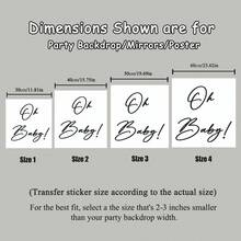 Customized Baby Birthday Decal Sticker For Party, Custom Wall Stickers Sign, Personalised Name & Date Vinyl Decal For Home Decor Party Decoration - Purple - View 3