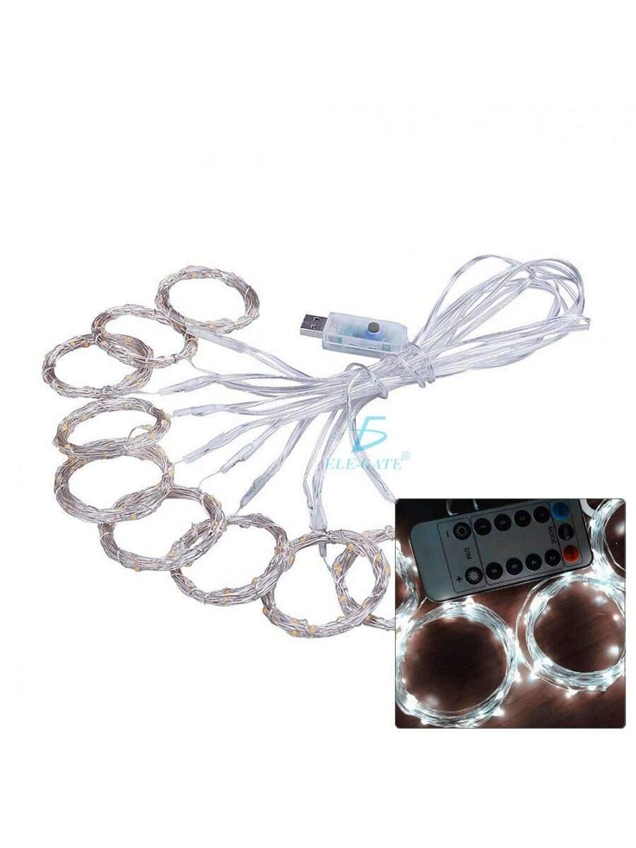 Modelo LED.43.BLA Decoración navideña de cadena