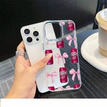 Funda para teléfono con diseño de lazo (1 unidad). Funda de TPU protectora y resistente a golpes. Compatible con phone 16, 15, 14, 13, 12, 11 Pro Max y series - Multicolor 7 - Ver 3