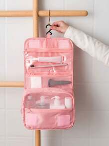 1入組便攜式旅行洗漱用品袋男女休閒防水收納袋