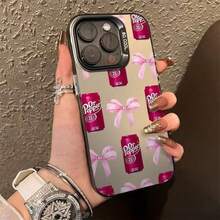 Funda para teléfono con diseño de lazo (1 unidad). Funda de TPU protectora y resistente a golpes. Compatible con phone 16, 15, 14, 13, 12, 11 Pro Max y series - Multicolor 5 - Ver 4
