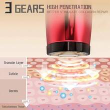 Face And Neck Beauty Massager For Wrinkles, Fine Lines, Puffy Skin, Uneven Skin Tone, Lymphatic Drainage, Lifting And Firming Facial Sculpting Tool With Light Therapy