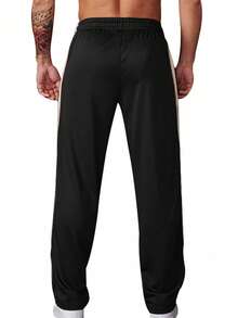 Men's Thin Casual Simple Pants, Suitable For Autumn Street Men's Pants Street Pants Men's Loose Sports Pants, Suitable For Students