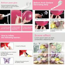 Bộ trang trí cổng bóng bay hình bướm 137 chi tiết, bao gồm dây bóng bay màu tím oải hương, vàng nhạt, hoa cúc, bóng bay hình bướm bằng giấy bạc, thích hợp cho tiệc ngoài trời, tiệc mừng em bé, trang trí sinh nhật. - Nhiều màu - Xem 3